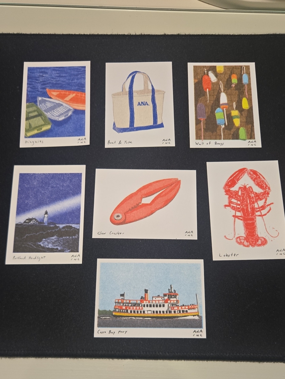 Ana Inciardi Mini Prints--Maine